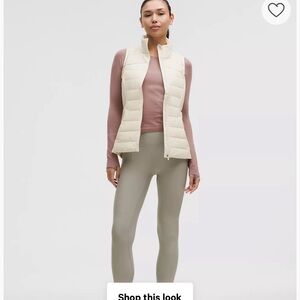 Lululemon fitted puffer vest - 8